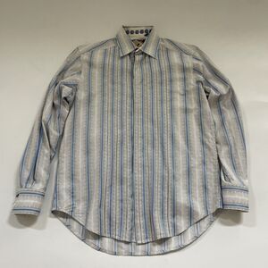 Robert Graham Shirt Adult Small Embroided Flip Cuff Western Cowboy Rodeo Country